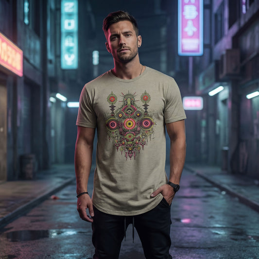 Circuit of the All-Seeing - Long Body Urban Tee (Unisex)