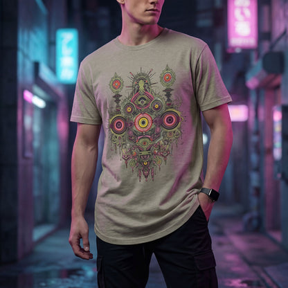 Circuit of the All-Seeing - Long Body Urban Tee (Unisex)