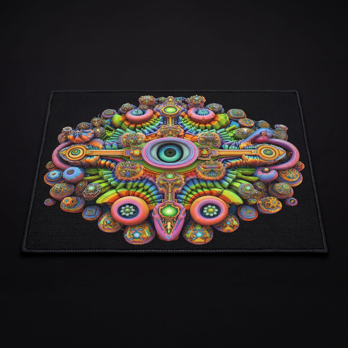 Galactic Eye of Harmony - Heavy Duty Floor Mat
