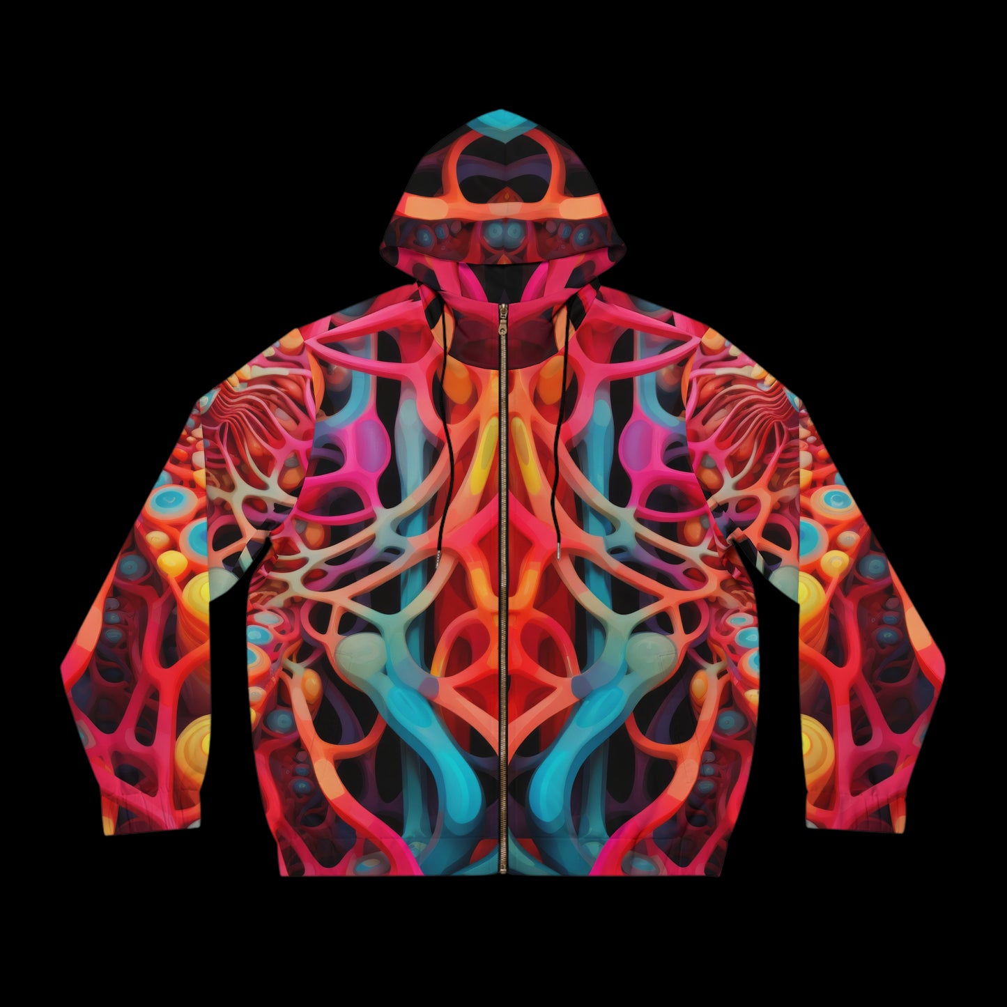 Lattice Stream Men's Hoodie