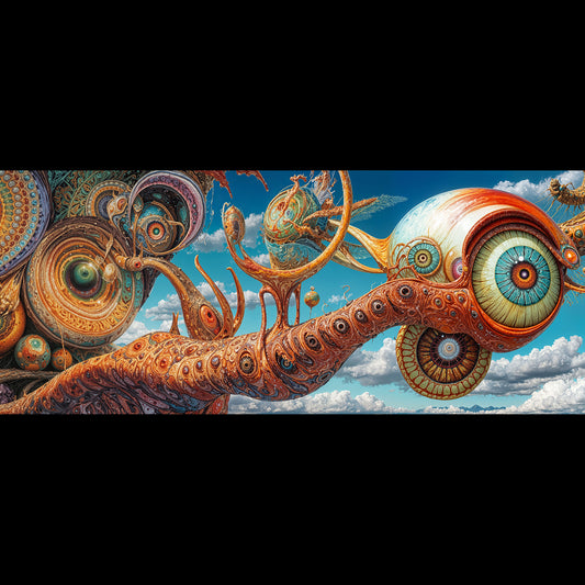 Liminal Aperture Canticle - Canvas Print