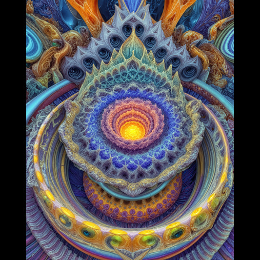 Lotus of the Eternal Dawn - Minky Blanket