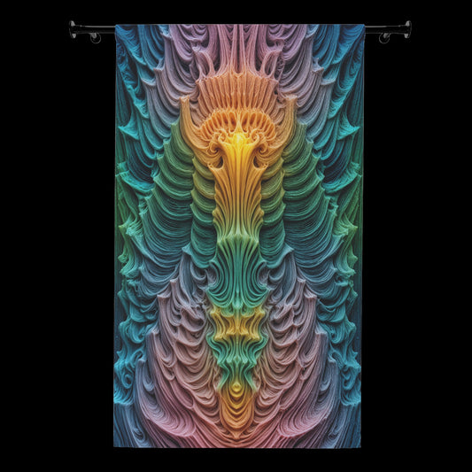 Luminescent Veil of Harmony - Window Curtains