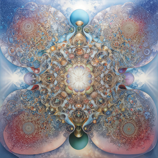 Celestial Tapestry of Harmony - Tablecloth