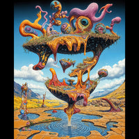 Mnemonic Cascade - Canvas Print