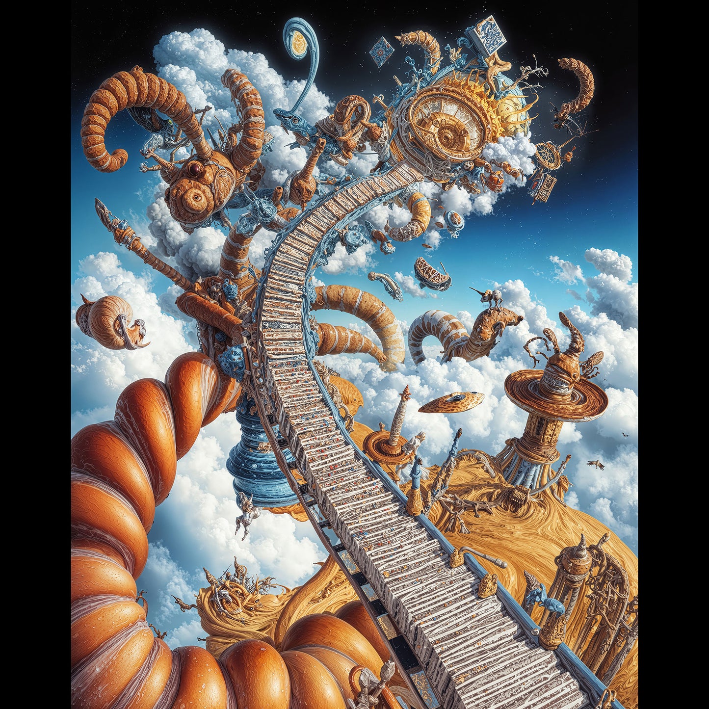 Nimbusward Pilgrim Trail - Rolled Poster