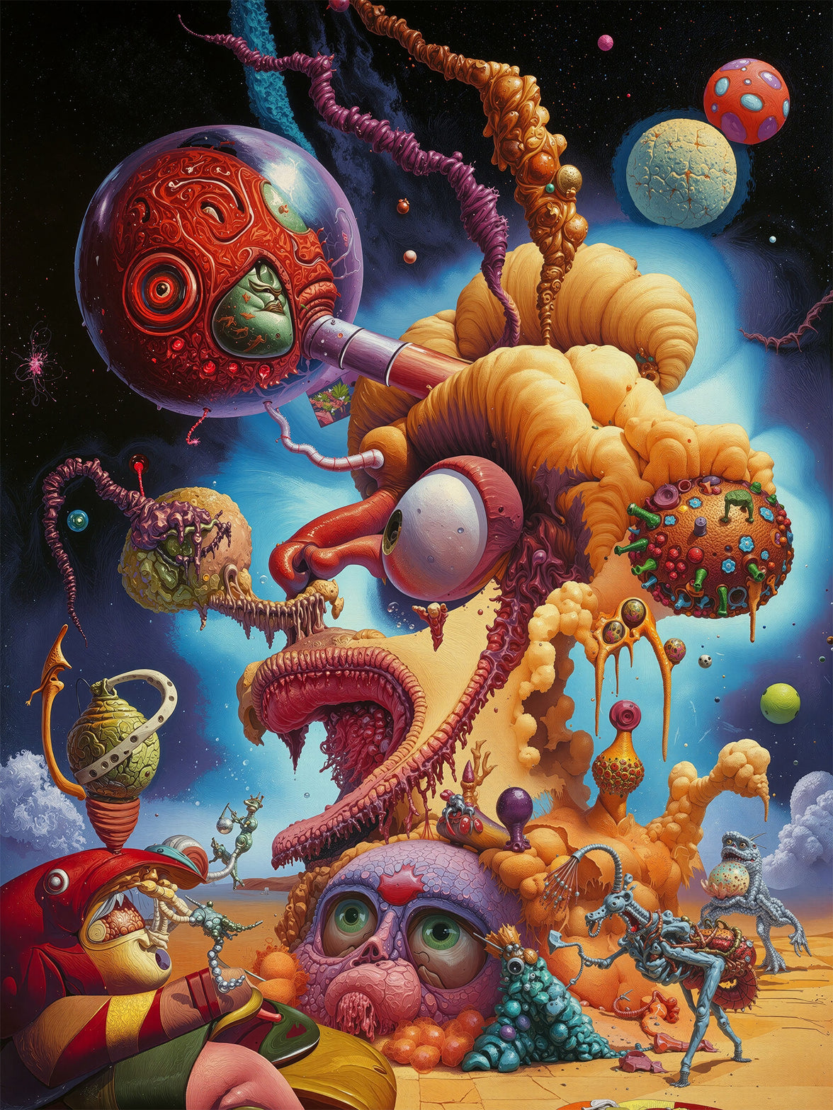 Oracular Drift Genesis - Matte Finish Poster