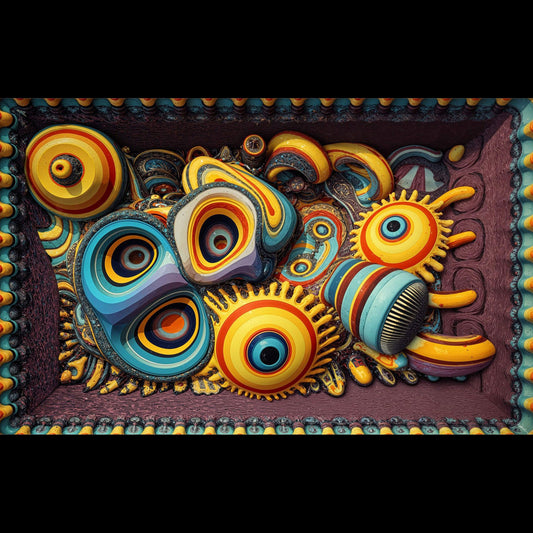 Radiant Echoes of Solstice - Rug