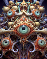 Spectral Orb Communion - Wall Tapestry
