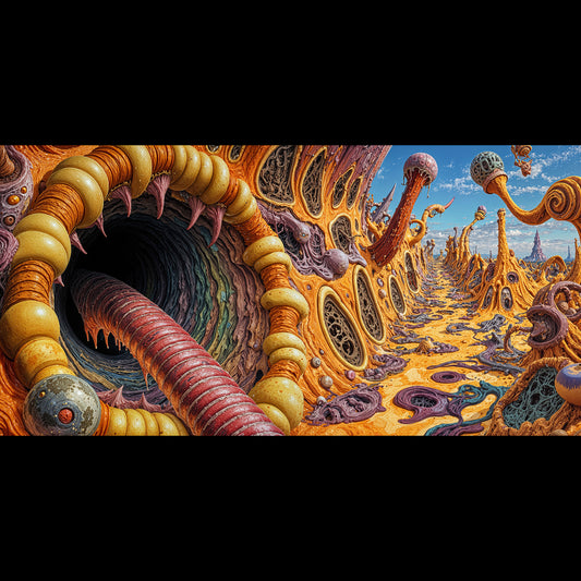 Unsaid Echo Passage - Canvas Print