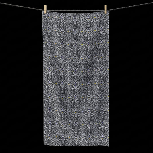Veil of Twisted Runes - Bath Towel