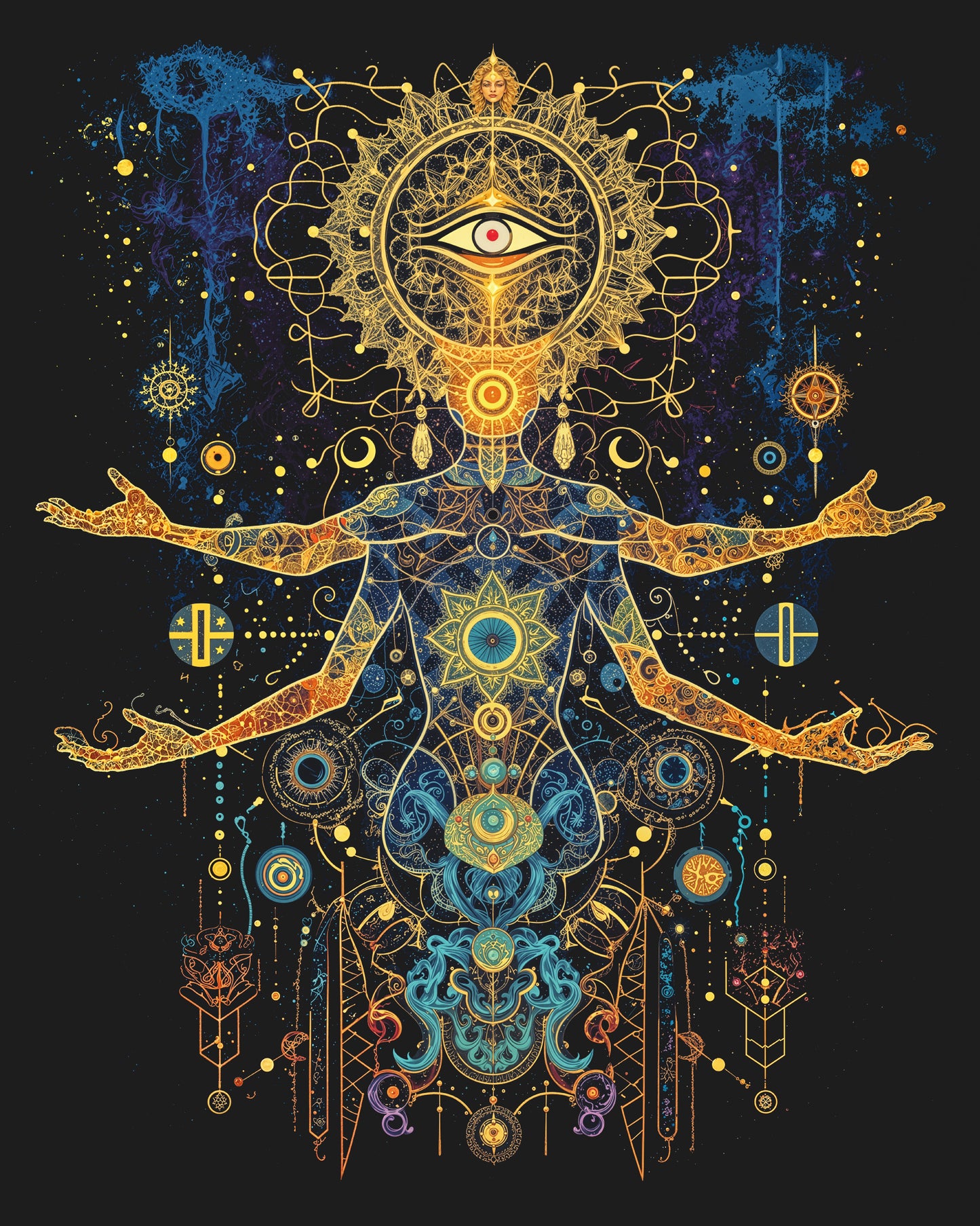 Vessel of the Eternal Signal - Women's Flowy Scoop Tank Top